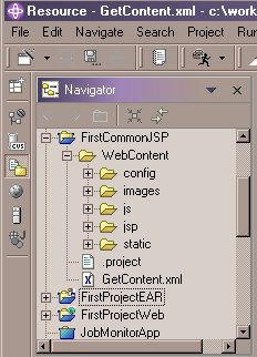 Contents of the shared project